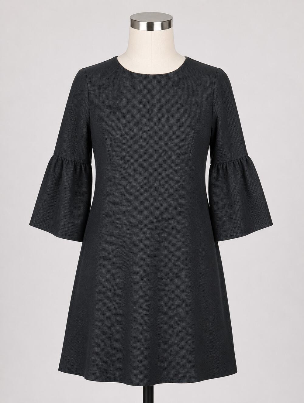 French Connection | Black Bell Sleeve Dress 4